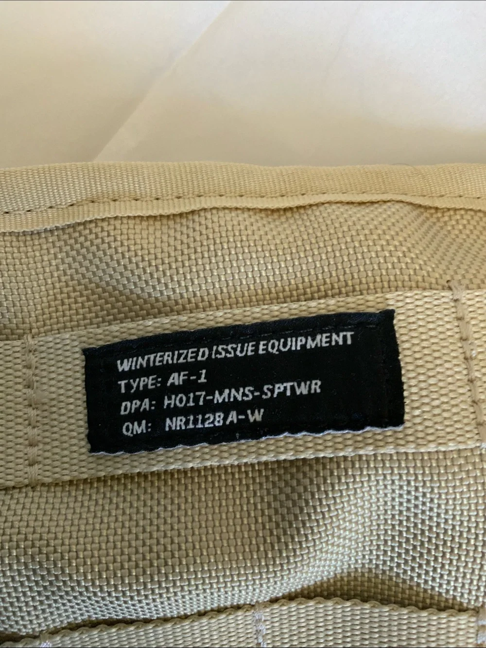Nike Beige Canvas Tote For Business Travel W/Laptop or Tablet